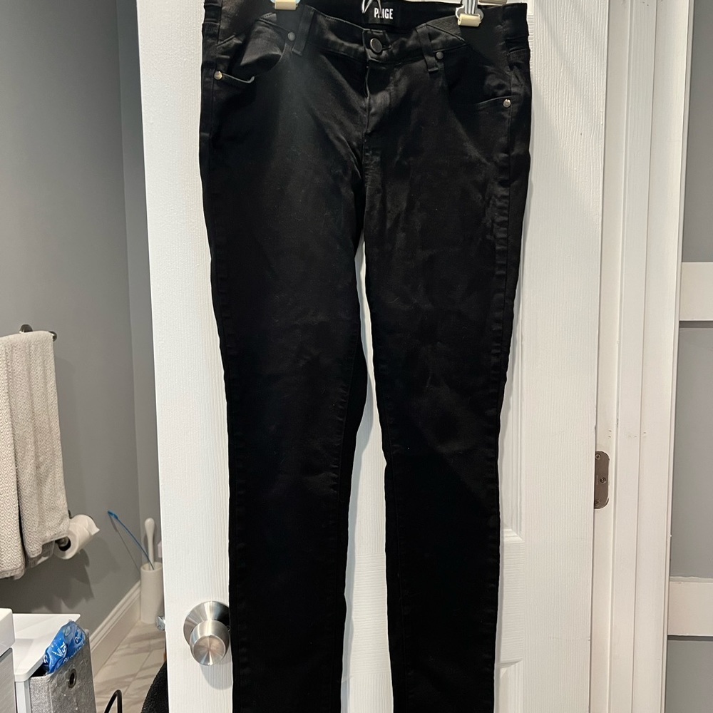 Paige Side Panel Verdugo Maternity Jeans